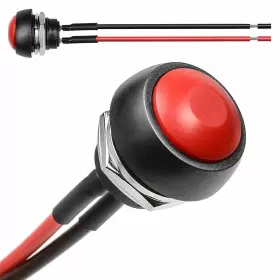 769293392741 QTEATAK Wired Mounting Hole Mini Round Momentary