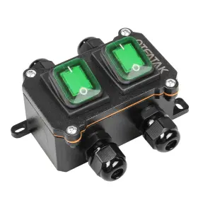 JF-0108 QTEATAK Inline Cord Dpst Toggle Switch Waterproof
