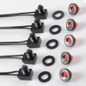 934253903129 QUENTACY Rv Push Switch Mini Waterproof Switches #3