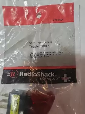 275-0601 RADIOSHACK Spst Panel Mount Toggle Switch #3