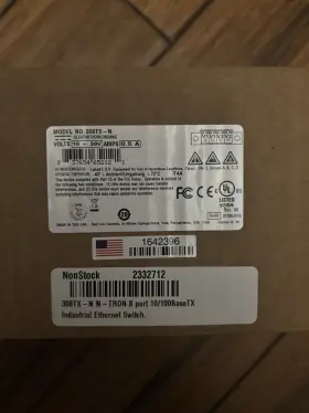 308TX-N RED LION Box Tron Ethernet Switch