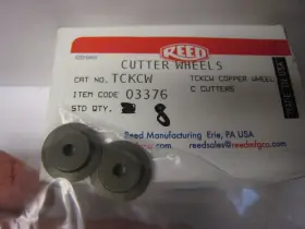 63376 REED TUBING CUTTERS WHEELS Cutter Wheel
