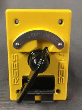 04910-125 REES Rotary Contact Selector Switch Pos Poles Lock #2