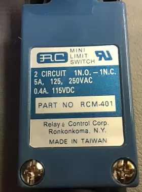 RCM-401 RELAY CONTROL Mini Limit Switch Amp #3
