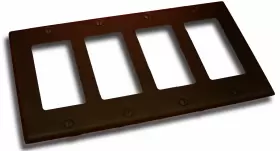 10843 RESIDENTIAL ESSENTIALS Quadruple Rocker Switch