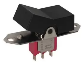 RESION-7105J1A3BE2 RESION Switch Rocker Mom Spdt Pins
