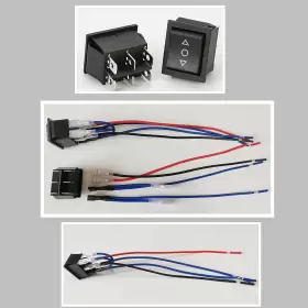 RF-SS-0711 RF REENFAYA Momentary Polarity Reverse Switch Pin #2