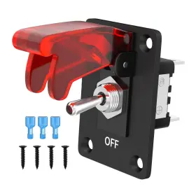 ASW-07D-R RVMARINEPAT Ds Toggle Switch Pin Spst Led Illumina