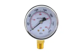 25A400 S-A High Acetylene Regulator Water Pressure Gauge