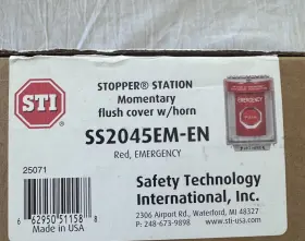 SS2045EM-EN SAFETY TECHNOLOGY Sti Emergency Push Flush Cover