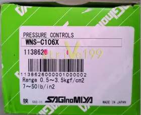C106X SAGINOMIYA Wns Pressure Switch #3