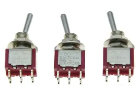 3XS349 SALECOM ELECTRONICS CO Pin Position Guitar Mini Toggle