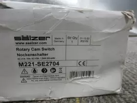 M221-SE2704O SALZER Rotary Cam Switch