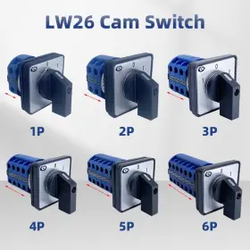 LW26-20A SBLSBR Positions Poles Cam Rotary Switches