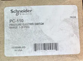 PC-110 SCHNEIDER ELECTRIC Pressure Switch
