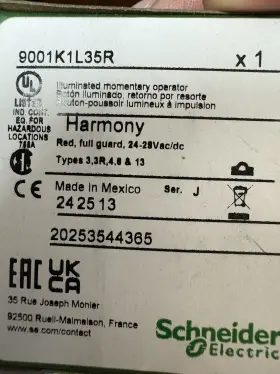 9001K1L35R SCHNEIDER ELECTRIC Push