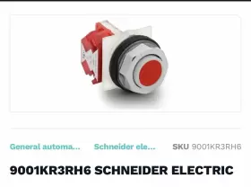 9001KR3RH6 SCHNEIDER ELECTRIC Push Switch