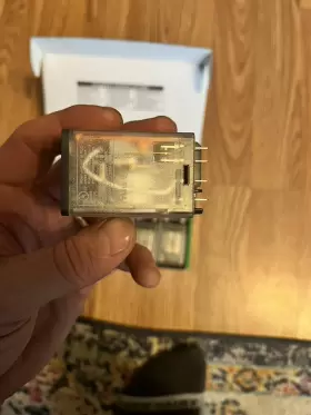 RUMF22F7 SCHNEIDER ELECTRIC Relay Qc Pin Coil Led Square Box #2