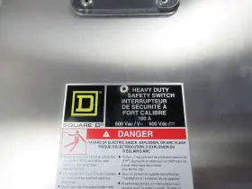 CH363DS SCHNEIDER ELECTRIC SQUARE Fusible Switch #3