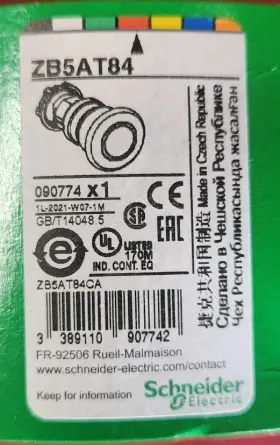 ZB5AT84 SCHNEIDER ELECTRIC Box Push
