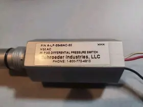 2548AC-40 SCHROEDER Differential Pressure Switch #2