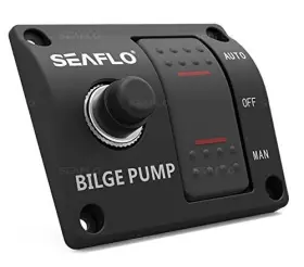 647336947526 SEAFLO Bilge Pump Panel Rocker Switch Automatic #2