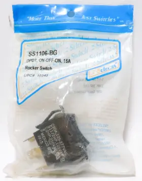 SS1106-BG SELECTA Carling Rocker Switch
