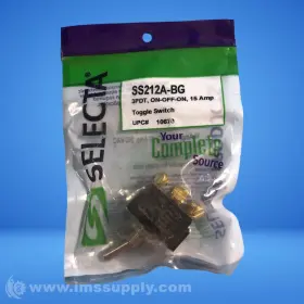 SS212A-BG SELECTA Toggle Siwtch Fnfp