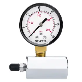 GTKH11.30 SENCTRL Gas Dial Fnpt Water Pressure Gauge