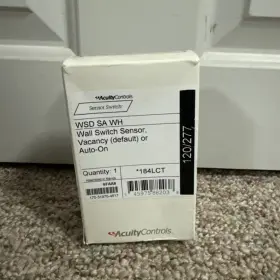Wsd-sa-wh SENSOR SWITCH Wall Decorator Passive Infrared