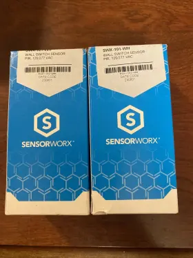 SWX-101-1-WH SENSORWORX Wall Switch Sensor