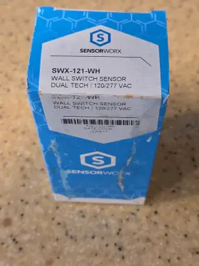 SWX-131-WH SENSORWORX Wall Switch Occupancy Sensor Dt