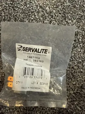 393162 SERVALITE Toggle Switch Spst