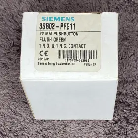 3SB02-PFG11 SIEMENS Pushbutton Flush Box