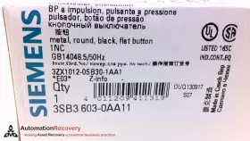 3SB3 SIEMENS Push #2