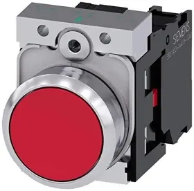 3SU11500AB201CA0 SIEMENS Pushbutton Unit Momentary Flush
