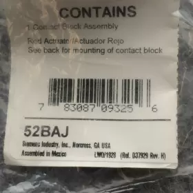 52BAJ SIEMENS Contact Block Nos #2
