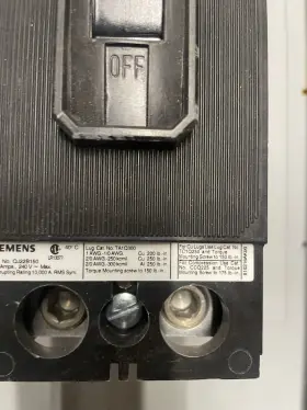 EB3225S SIEMENS Circuit Breaker Enclosure #3