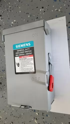 LNF222RAU SIEMENS Safety Switch Vac Fusible Nema Amp #2