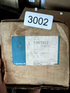 P30CSM13 SIEMENS Pushbutton Station Mushroom