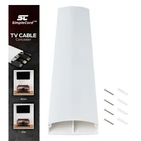 83-SCCC1005 SIMPLECORD Cord Cover Wall Cable Management Tv