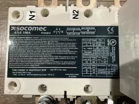 97233010 SOCOMEC Transfer Switch Standby #2
