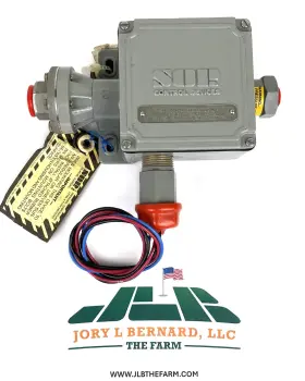 24RB-K117-N1-C2A-PPX SOR Pressure Differential Switch Inhg
