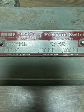 2RB-D5-P1-O1A SOR Pressure Switch #2
