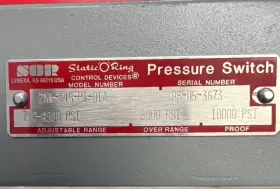 3N-K45-P1-D1A SOR Ressure Switch #2