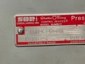 66V1-K3-N4-B1A SOR Pressure Switch #3