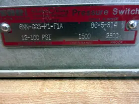 6NN-GG3-P1-F1A SOR Pressure Switch #2