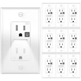 MG-105TR SOZULAMP Outlets Receptacles Night Light Electrical