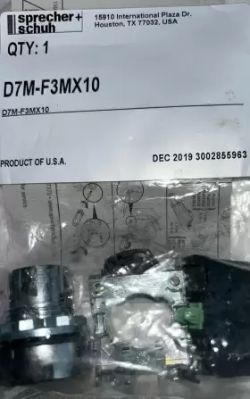 D7M-F3MX10 SPRECHER SCHUH Push Switch #2