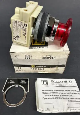 9001KR9P35R SQUARE Push Maintained